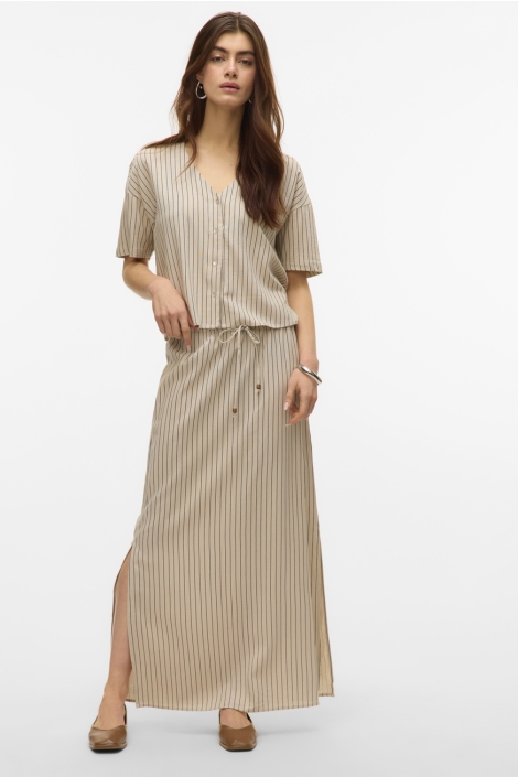 Vero Moda vmmymilo 2/4 v-neck shirt wvn ga
